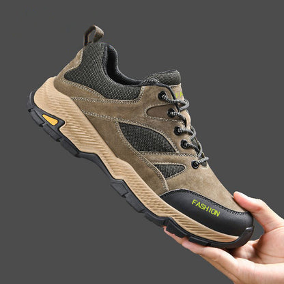 Lace-up Sneakers For Men Casual Breathable Outdoor Hiking