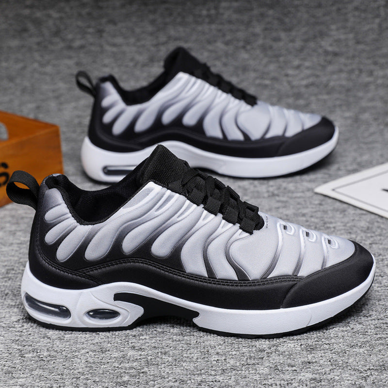 Color-blocked Sneakers Men Personalized Fashion Lace Up Air C