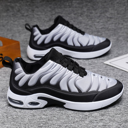 Color-blocked Sneakers Men Personalized Fashion Lace Up Air C