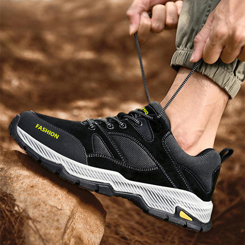 Lace-up Sneakers For Men Casual Breathable Outdoor Hiking