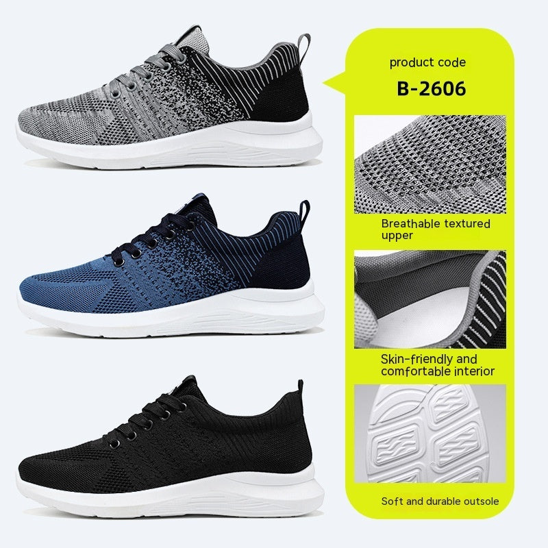 Men's Shoes Korean Casual Breathable Shoes Running Shoes