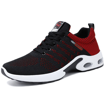 Fashion Mesh Shoes With Striped Design Men Outdoor Breathable