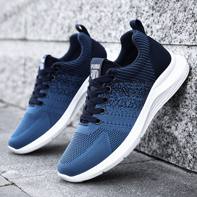 Men's Shoes Korean Casual Breathable Shoes Running Shoes